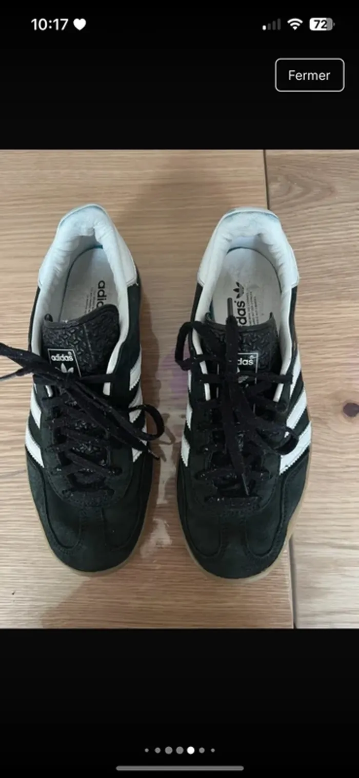 Adidas Gazelle Indoor noir - photo numéro 10