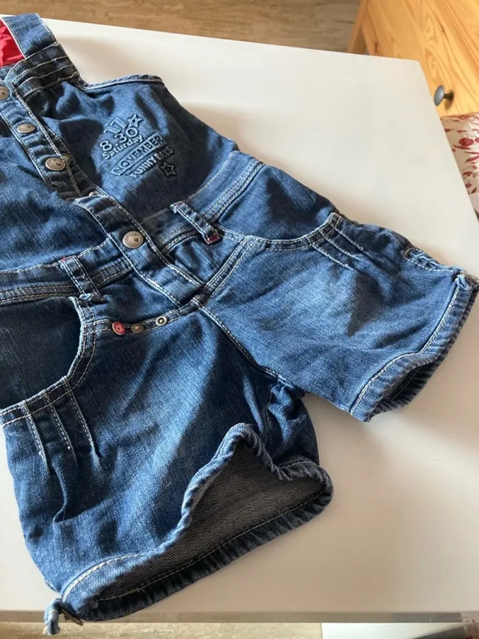 Salopette, short en jean 3 ans - photo numéro 4
