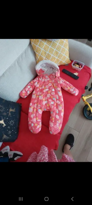 Conbinaison fille 6mois