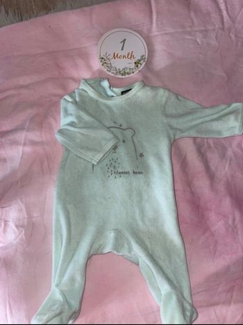 Pyjama bébé 1mois