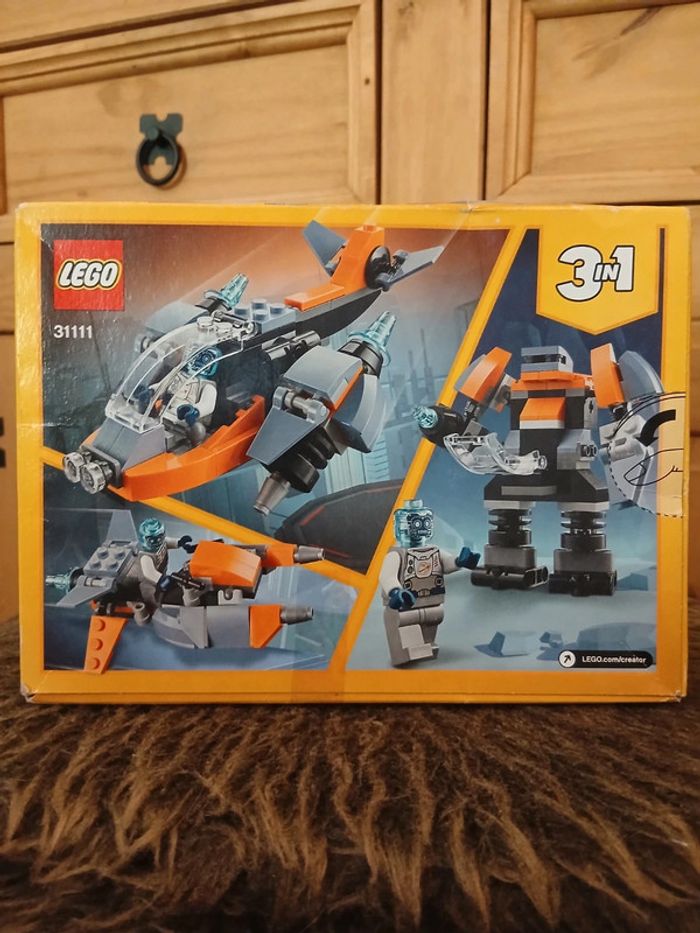 Lego creator 3en1 31111 drone robot scooter - photo numéro 2