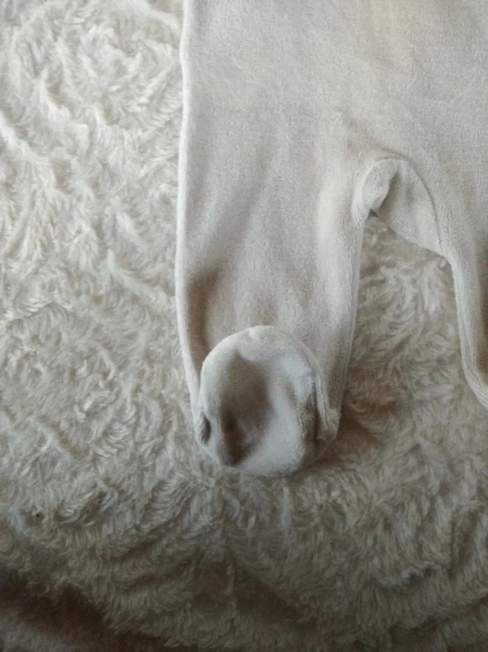 Pyjama grenouillère velours Mixte 1 mois "Travel & Adventure" Vertbaudet - photo numéro 6