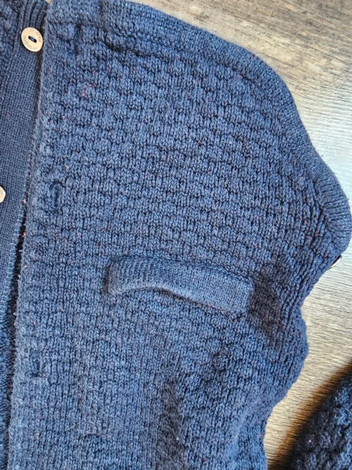 Gilet bleu sergent major 6 ans - photo numéro 4