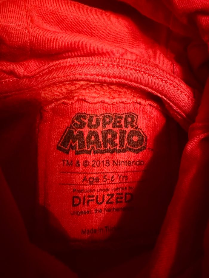 Pull super Mario garçon 5-6 ans - photo numéro 2
