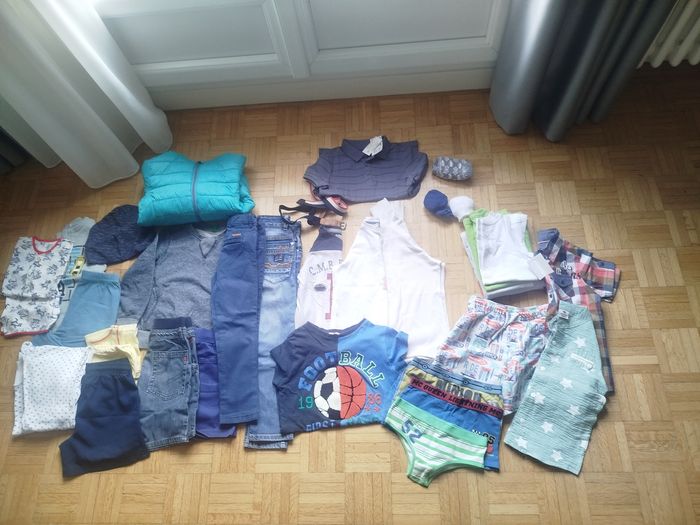 Lot vêtements printemps garçon 5 ans