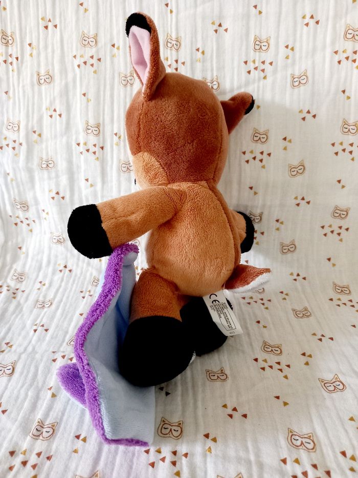 Doudou Bambi mouchoir Disney Nicotoy - photo numéro 2