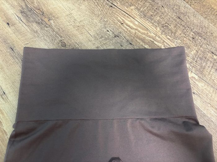 Short gaine microfibre  marron L - photo numéro 2