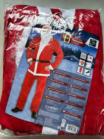 Déguisement du pere noel taille unique