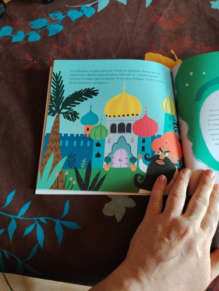 Livre "il était une fois Aladin et la lampe merveilleuse" - photo numéro 3
