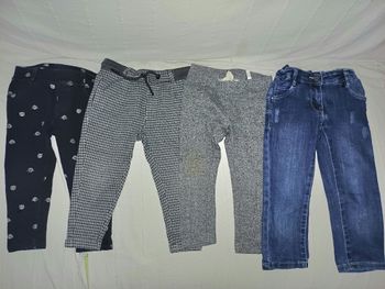 Lot 4 pantalons hiver mixtes 3a