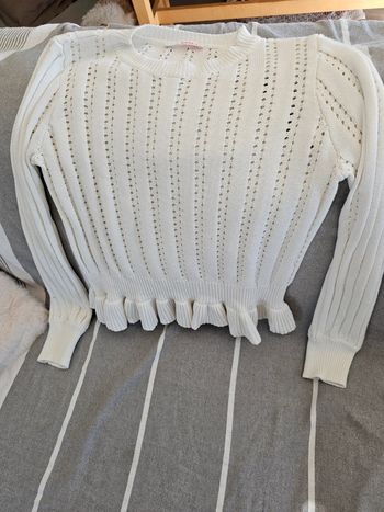 Pull brodé Camaïeu taille 38