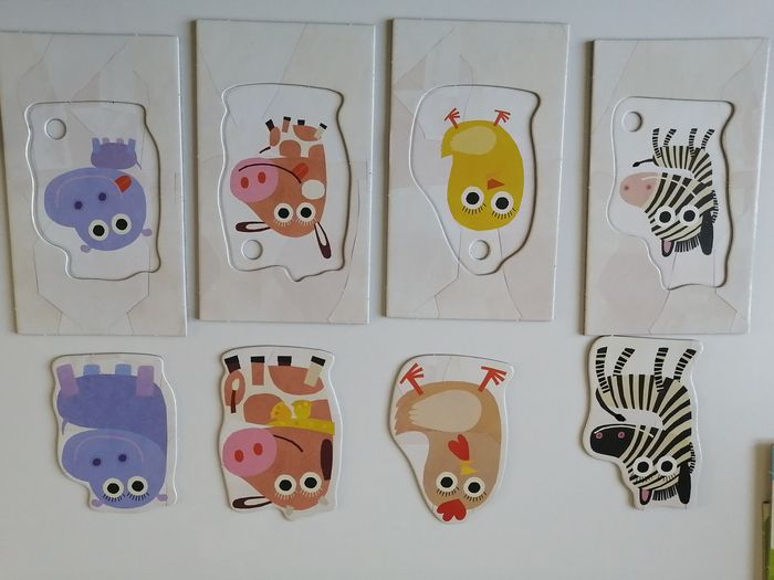 jeu flashcards - puzzle animaux - photo numéro 4