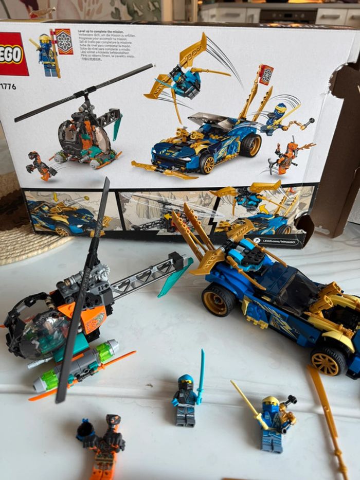 Lego ninjago 71776- La voiture de course de Jay et Nya - photo numéro 4