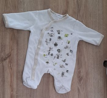 Pyjama naissance mixte