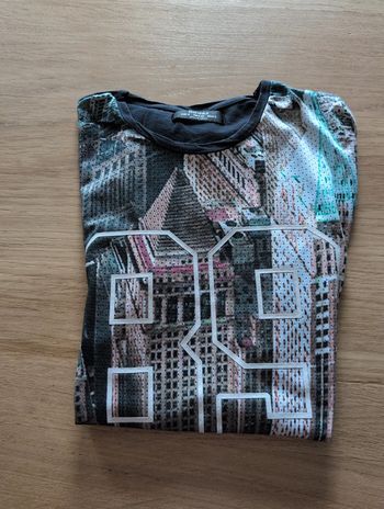 Tee shirt manches courtes homme imprimé