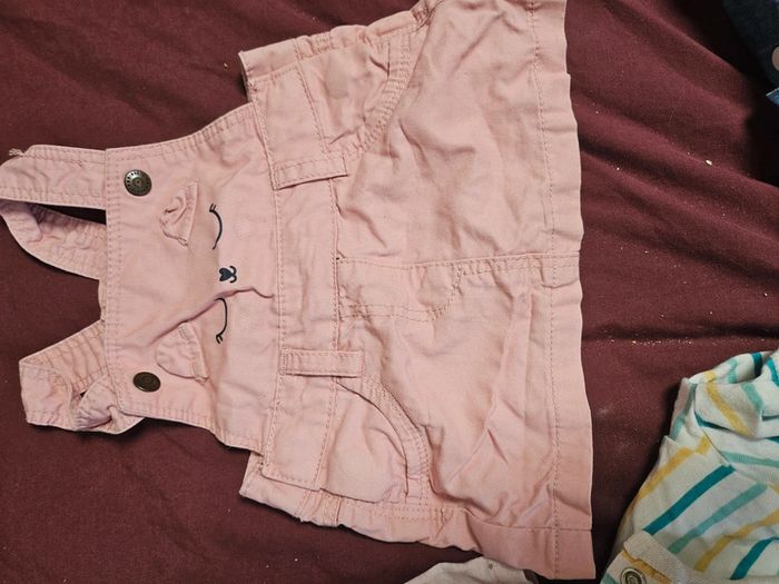 Lot vêtements été fille / bébé robe 3 mois / barboteuses - photo numéro 5