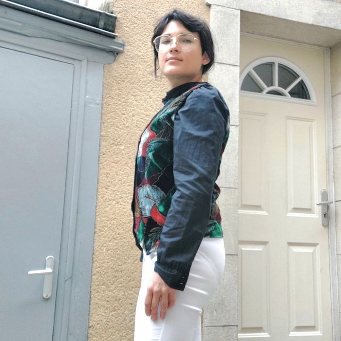 Magnifique gilet sans manches Vintage - photo numéro 3