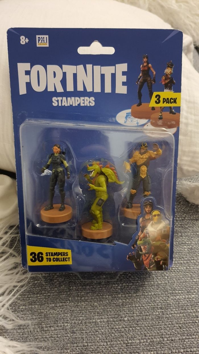 Figurines tampons encreurs fortnite