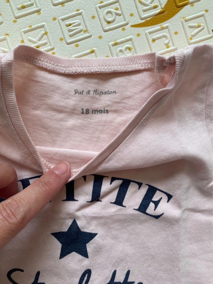 Lot 3 tee-shirt - 18 mois - photo numéro 5