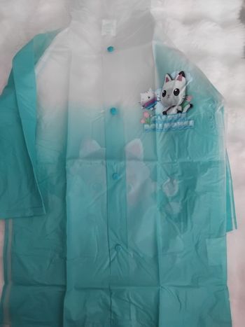 Imperméable fille, Gabby’s Dollhouse, neuf, 8/9 ans