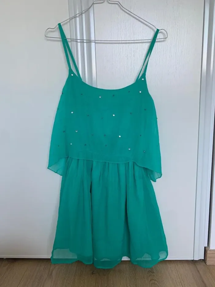 Robe légère verte