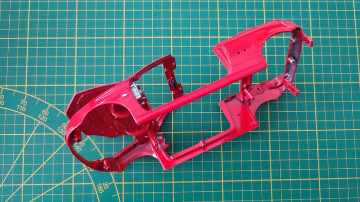 Carcasse carrosserie pièce détachée miniature Solido Peugeot 206 cc 1/18 1/18e 1/18ème #C13 - photo numéro 3