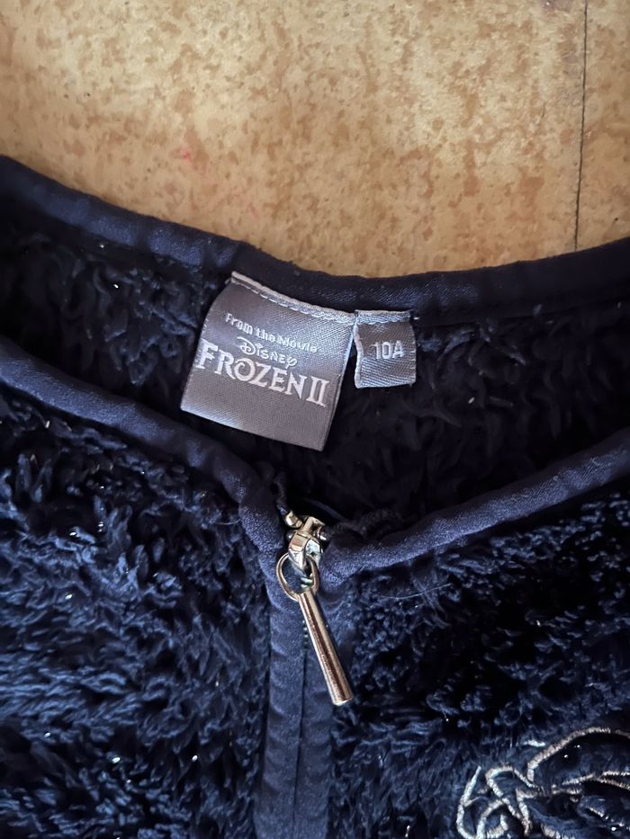 Gilet  fille reine des neiges - photo numéro 2