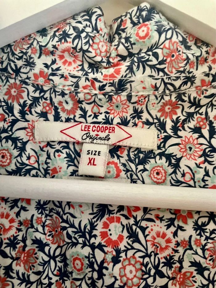Chemise à fleurs Lee Cooper XL - photo numéro 2