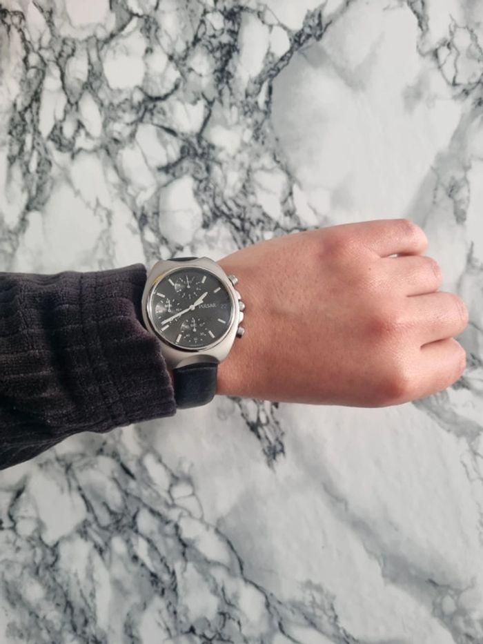 Montre en cuir et metal argenté Pulsar - photo numéro 12