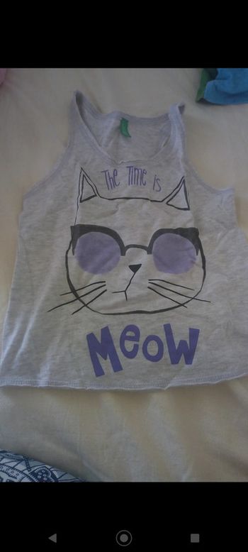 Débardeur chat Benetton