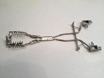 Ligne échappement pièce détachée miniature Ferrari 550 maranello 1996 1/18 burago #A16