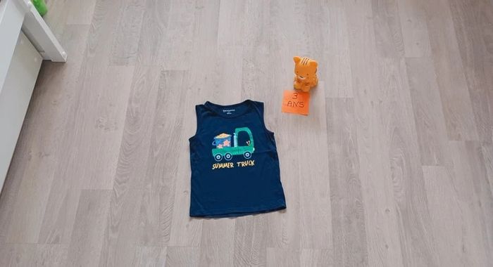 Débardeur garçon motif jeu de sable taille 3 ans In extenso