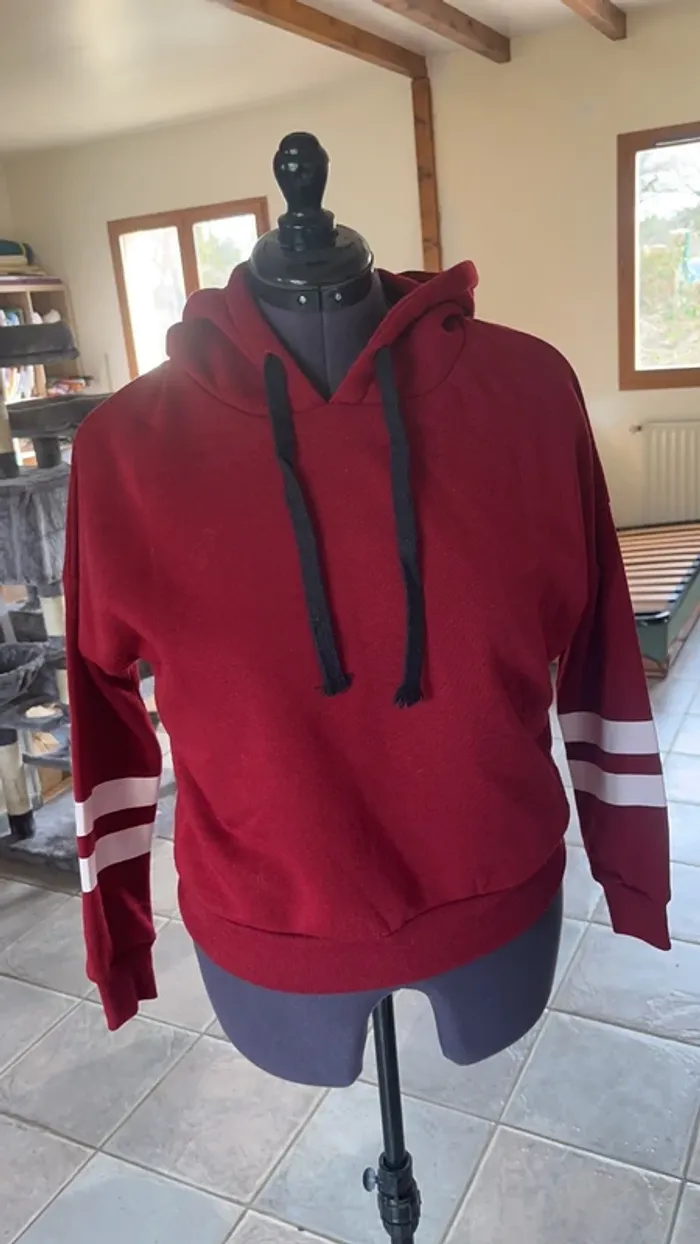Pull bordeaux