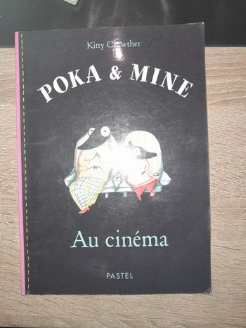 album école des loisirs - Poka & Mine au cinéma
