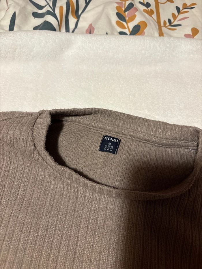 Pull grossesse taille M 38-40 Kiabi - photo numéro 3