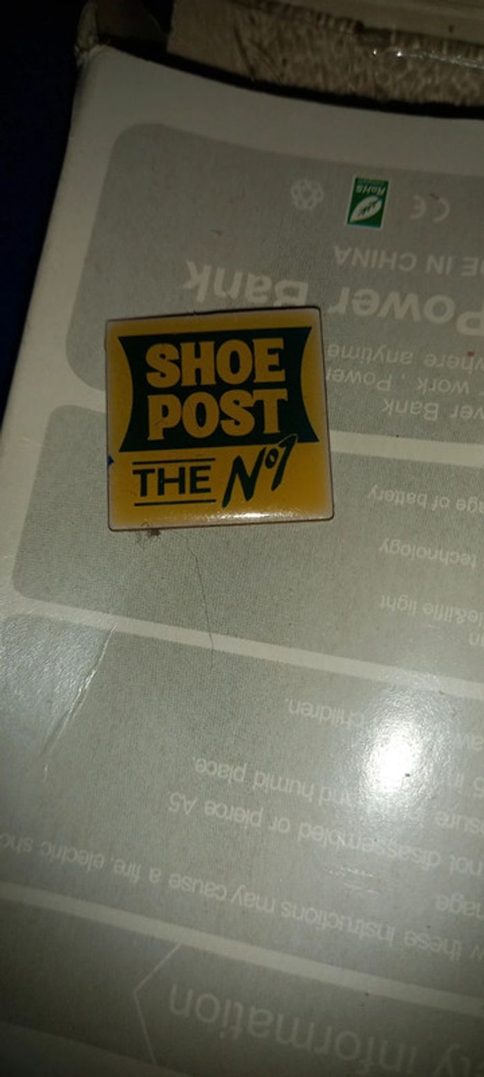 Pin's shoe post