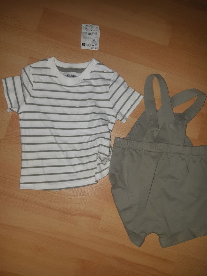 ensemble tee-shirts salopette - photo numéro 2