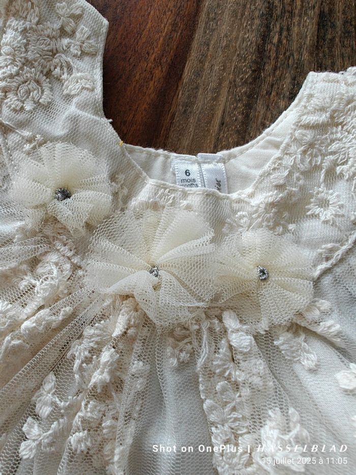 Robe cérémonie beige - photo numéro 3