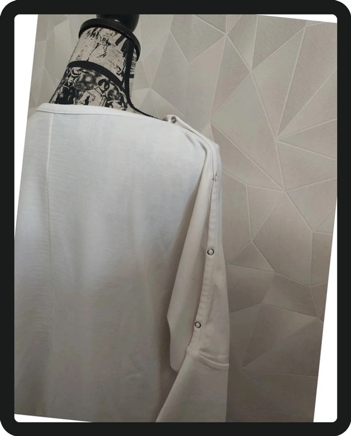 Pull blanc - photo numéro 4