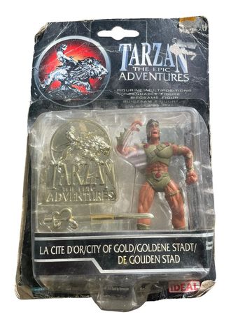 Figurine Tarzan The Epic Adventures La cité d’or sous blister