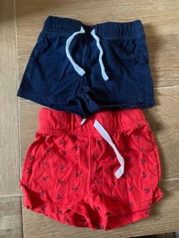 Lot de 2 shorts