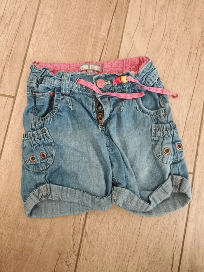Ensemble d'été short et débardeur 3 ans - photo numéro 3