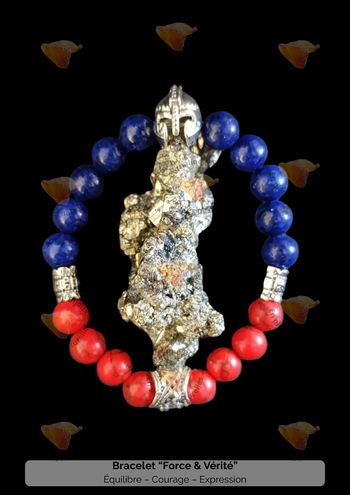 Bracelet "force et vérité"
