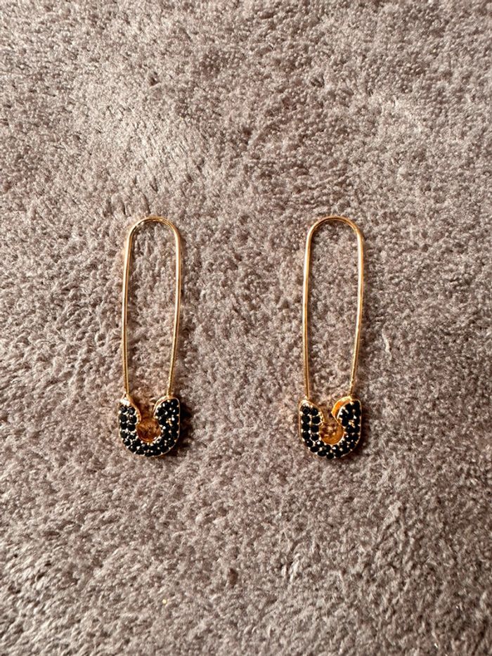 Boucles d’oreille + 1 boucle d’oreille faux piercing - photo numéro 2