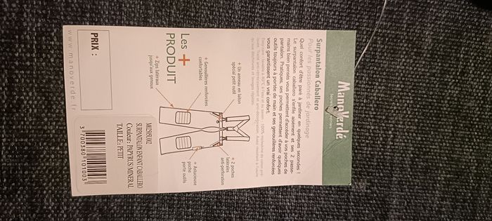 Surpantalon de jardinage enfant manoVerde - photo numéro 4