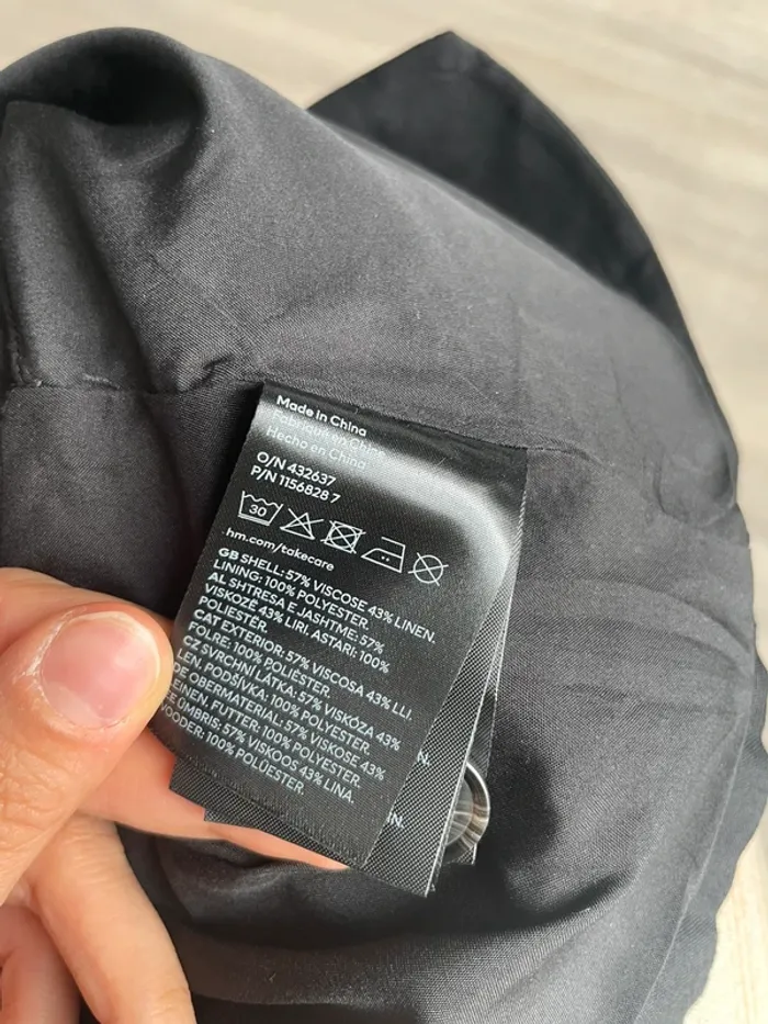 Veste sans manches en lin - photo numéro 5