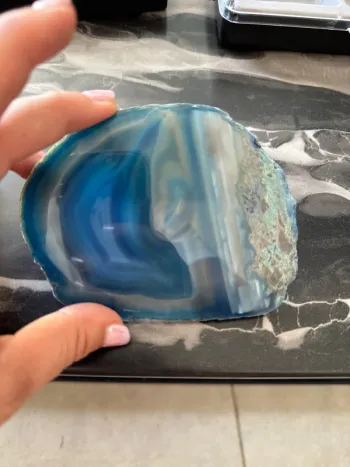 Agate bleue
