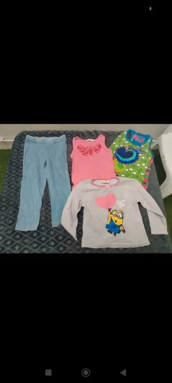 Lot vêtements fille