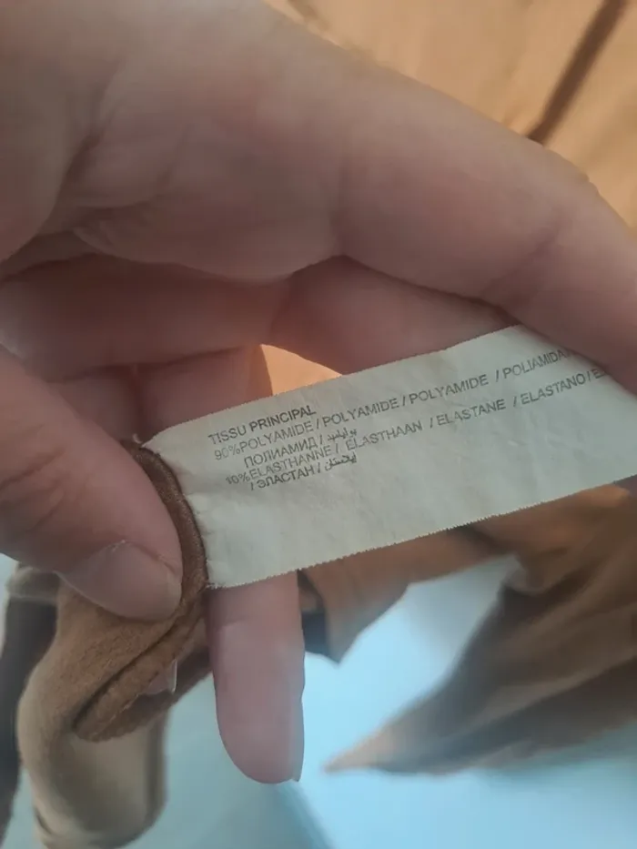 Chemise Camel effet Daim MIM Taille 36 - photo numéro 8