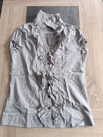 chemisier manches courtes femme taille 40